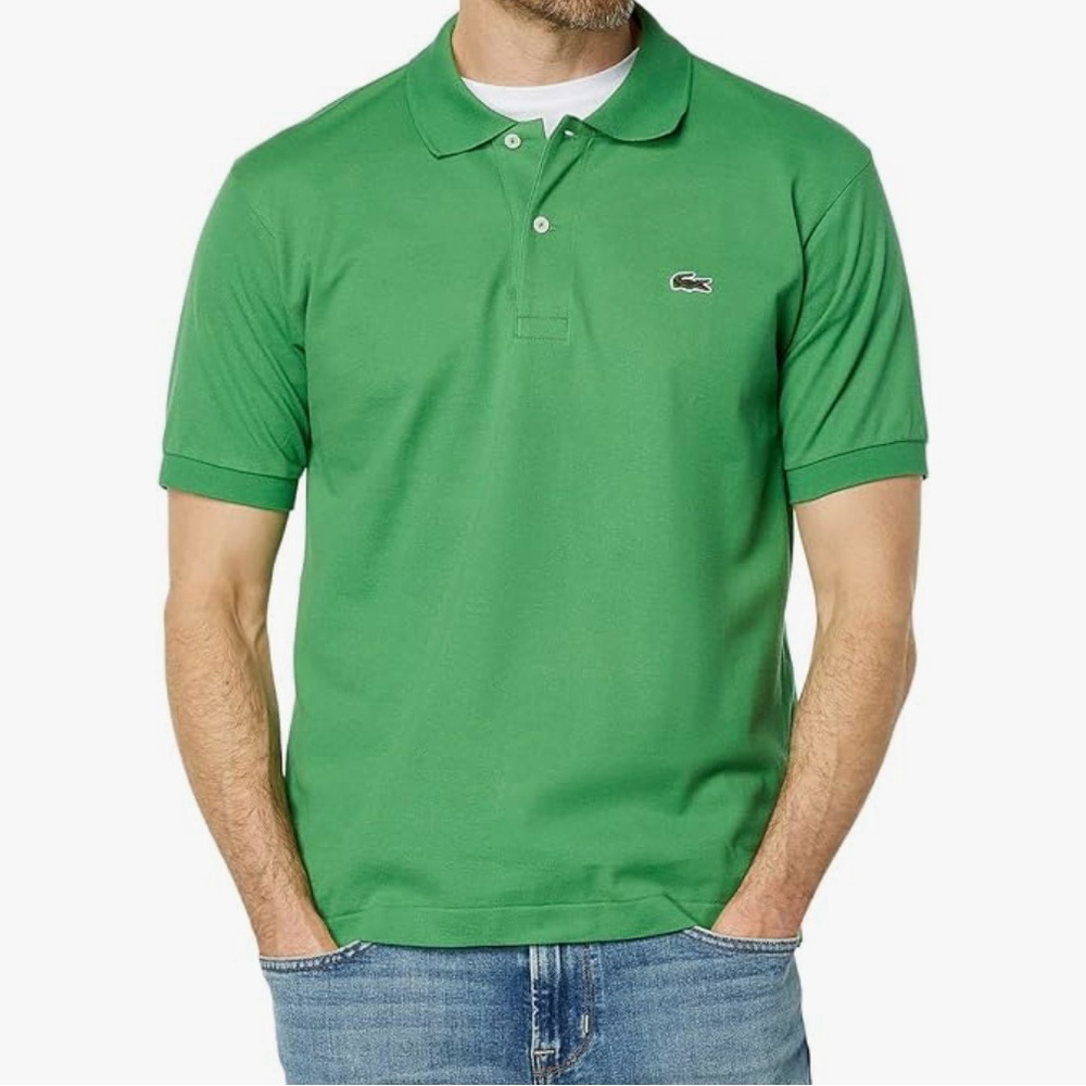 NWT Lacoste Men’s Tarragon Green Classic Fit Polo Shirt Size 3X
